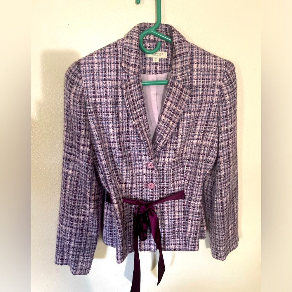 Ann Taylor Purple Blazer - Size 8P